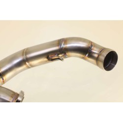 Coude echappement OSSA inox