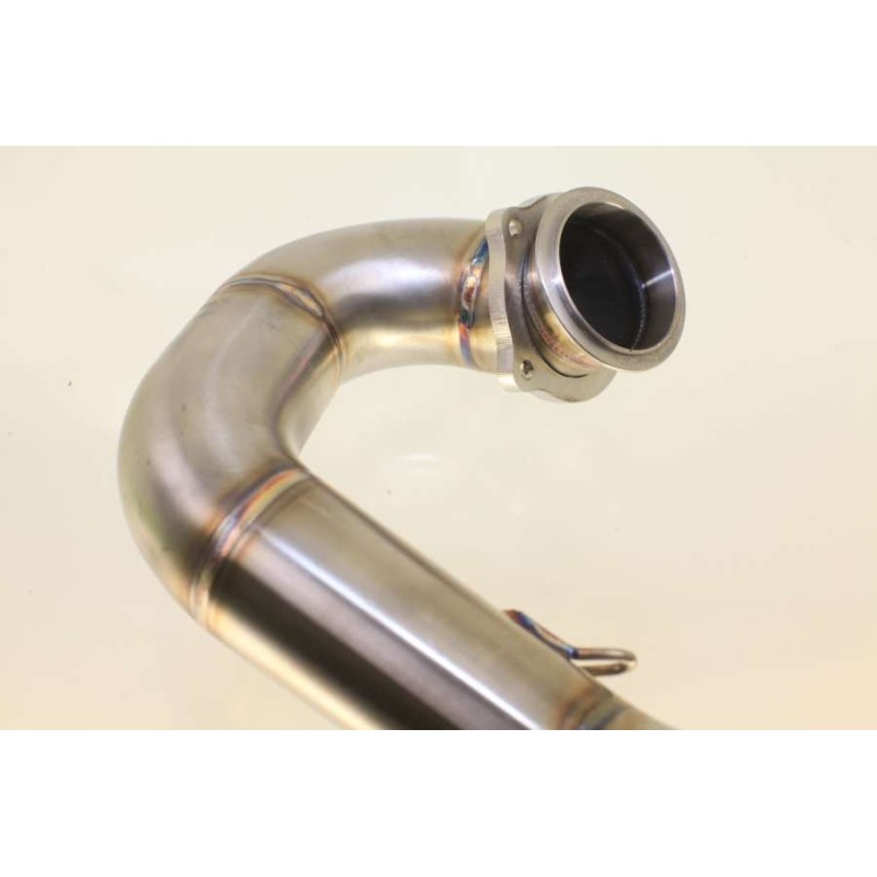 Coude echappement OSSA inox