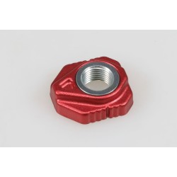 Ecrou tendeur axe roue arriere TRS rouge