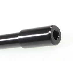 Axe roue avant TRS noir 