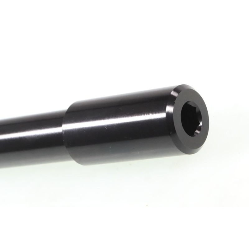 Axe roue avant TRS noir 