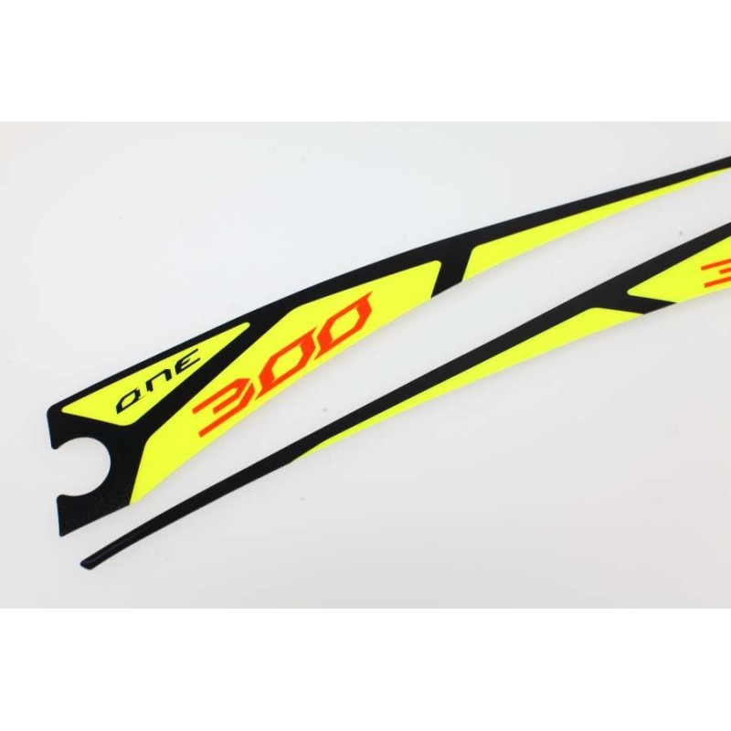 Autocollant selle TRS 2016-2017 300 lateral la paire