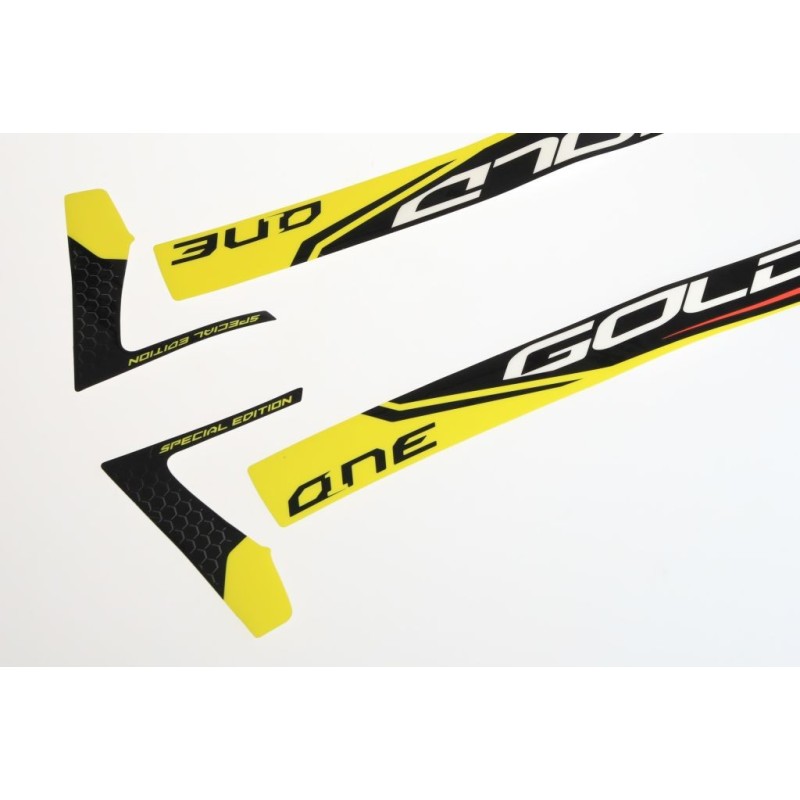 Autocollant cadre TRS 2019 Gold la paire