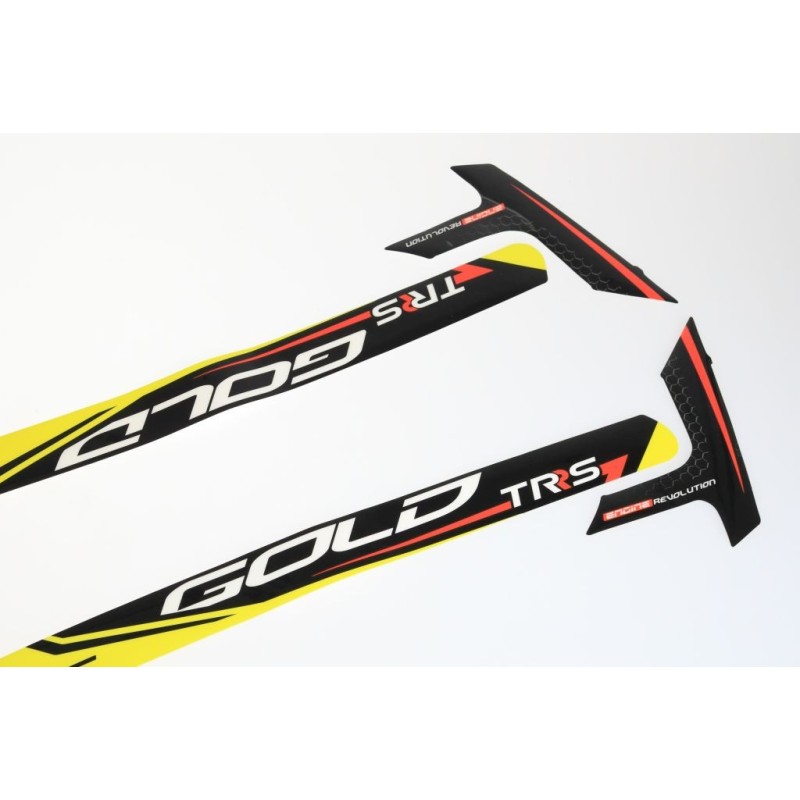 Autocollant cadre TRS 2019 Gold la paire