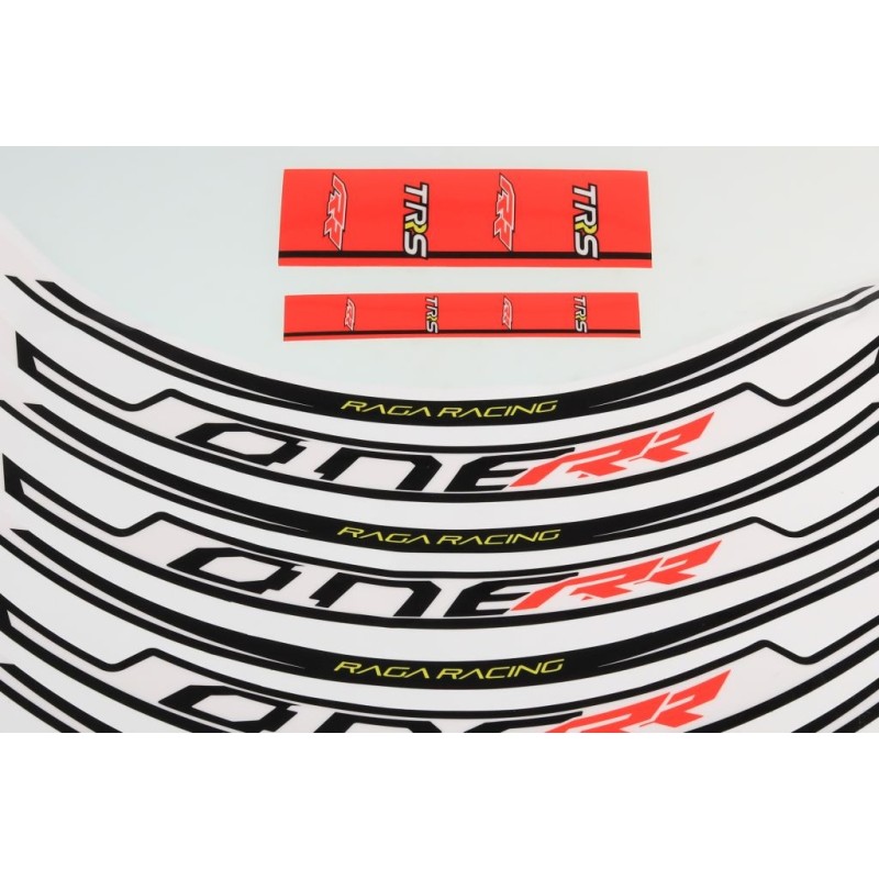 Autocollant cerceau de roue TRS 2021 Raga AV/AR