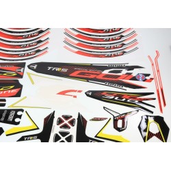 Kit autocollant TRS 2021 Gold complet