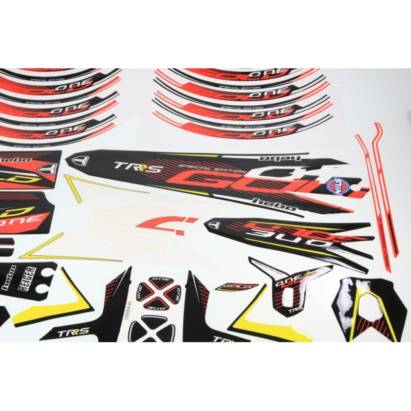 Kit autocollant TRS 2021 Gold complet