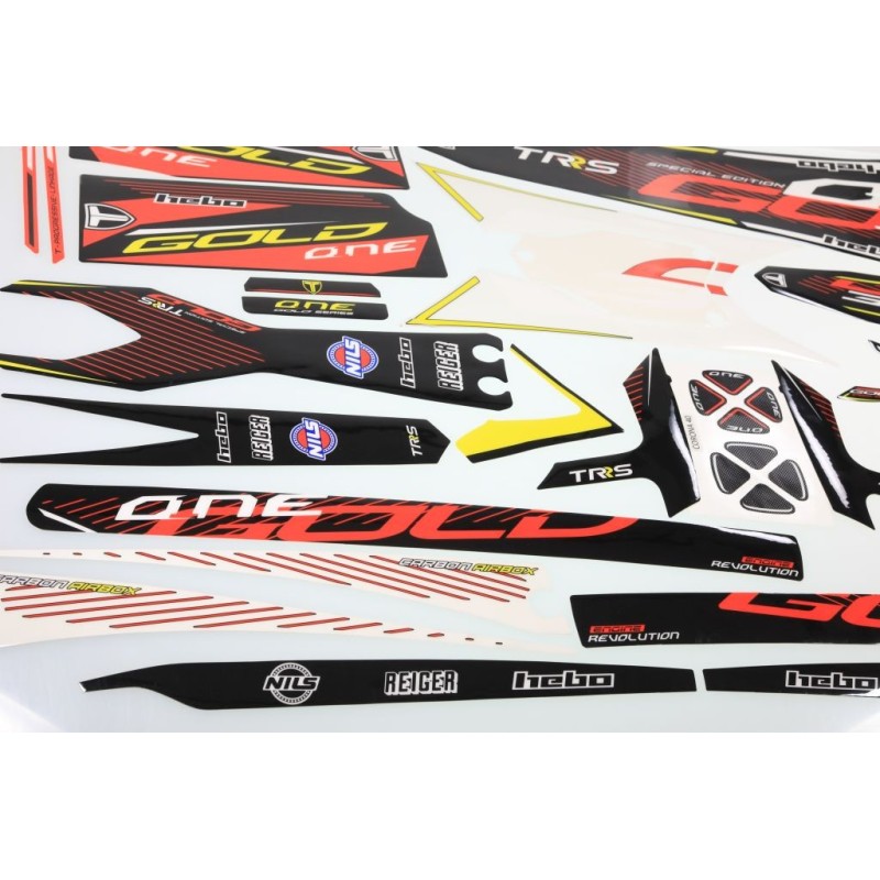 Kit autocollant TRS 2021 Gold complet