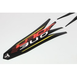 Autocollant garde boue AV TRS 2021 Gold