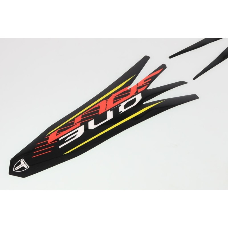 Autocollant garde boue AV TRS 2021 Gold