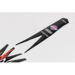 Autocollant garde boue AV TRS 2021 Gold