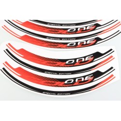 Autocollant cerceau de roue TRS 2021 Gold AV/AR
