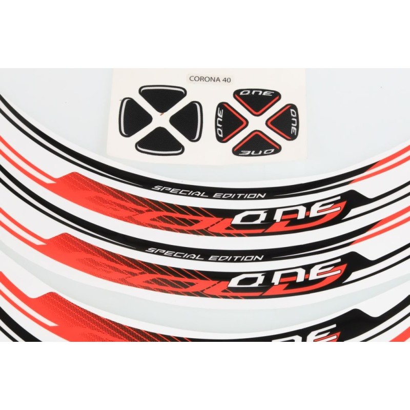 Autocollant cerceau de roue TRS 2021 Gold AV/AR