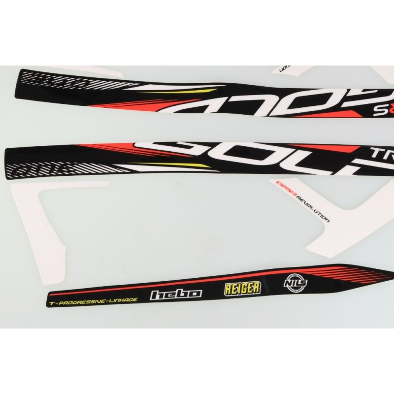 Autocollant cadre TRS 2022 Gold la paire