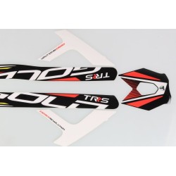 Autocollant cadre TRS 2022 Gold la paire