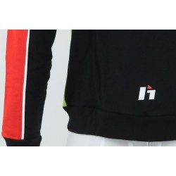 Gilet zippé TRS 2023 noir/rouge