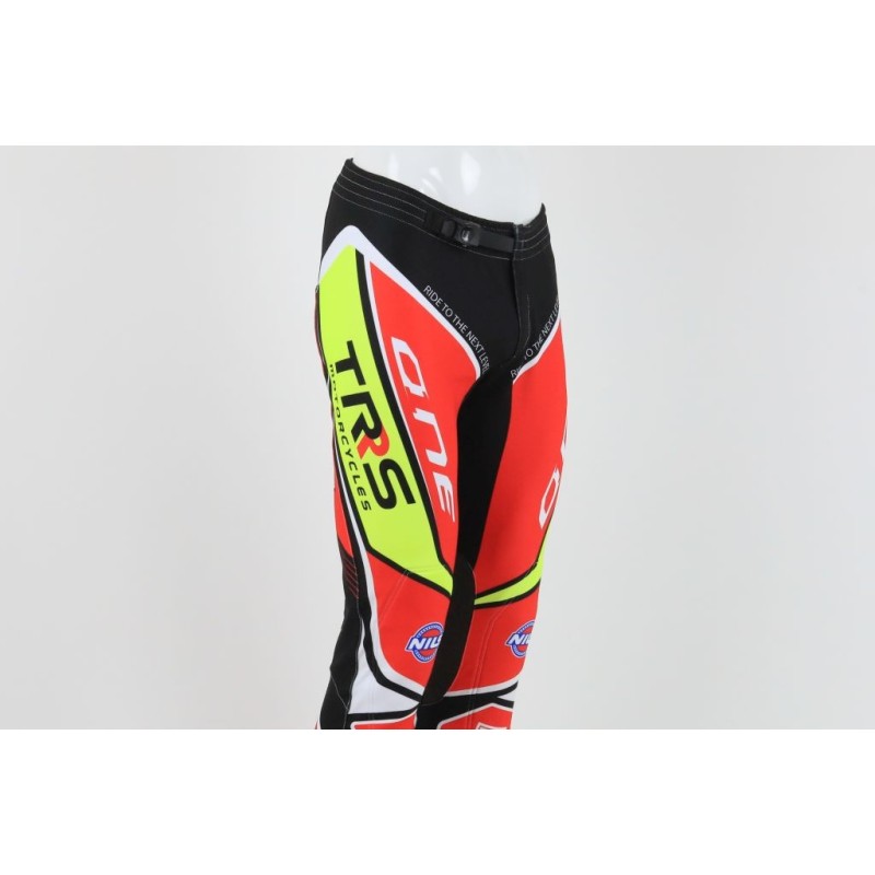 Pantalon TRS 2023 rouge/noir/jaune
