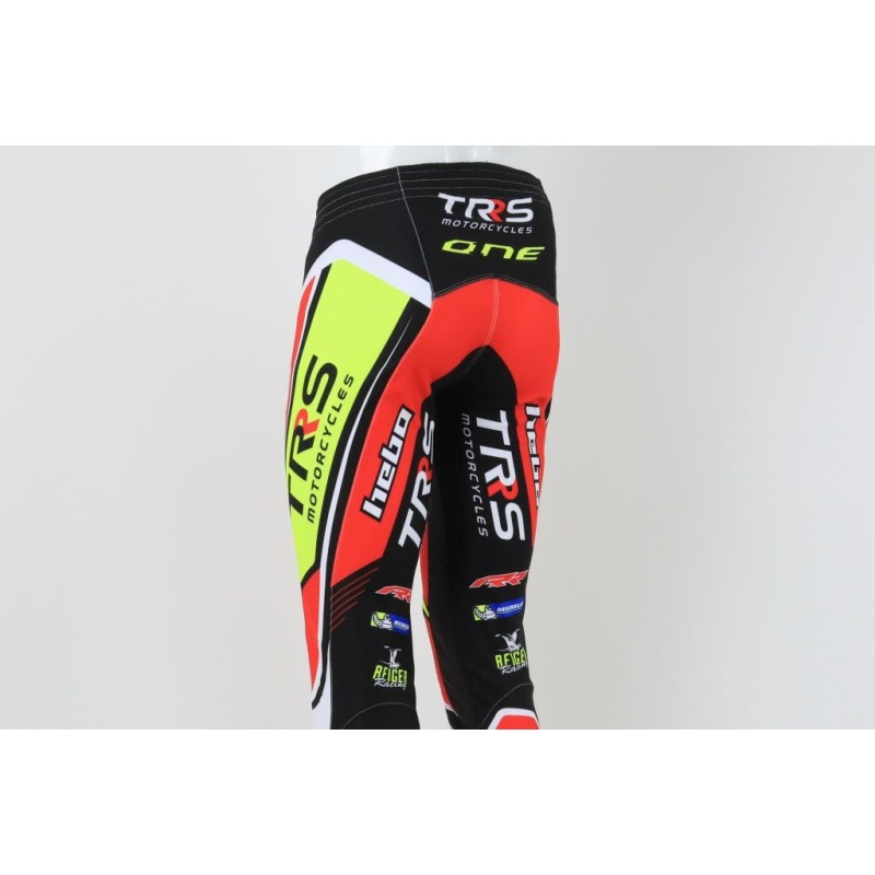 Pantalon TRS 2023 rouge/noir/jaune