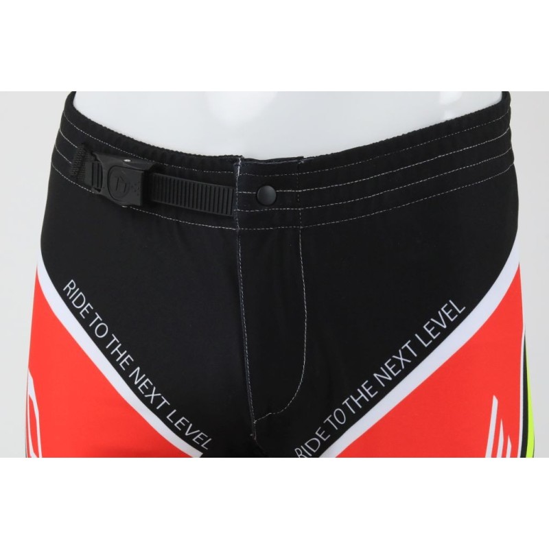 Pantalon TRS 2023 rouge/noir/jaune