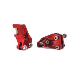 Platines repose pieds CSP/TRS rouge
