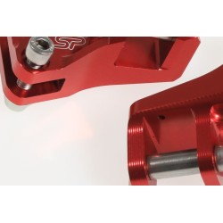Platines repose pieds CSP/TRS rouge