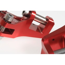 Platines repose pieds CSP/TRS rouge