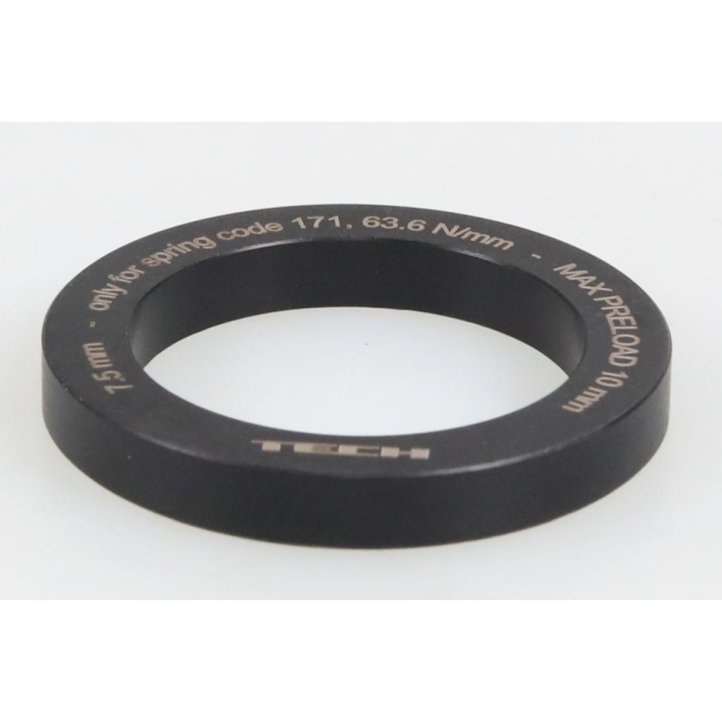 Cale ressort amortisseur TECH 63.6N/mm