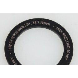 Cale ressort amortisseur TECH 78.7N/mm