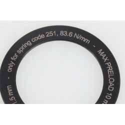 Cale ressort amortisseur TECH 83.6N/mm