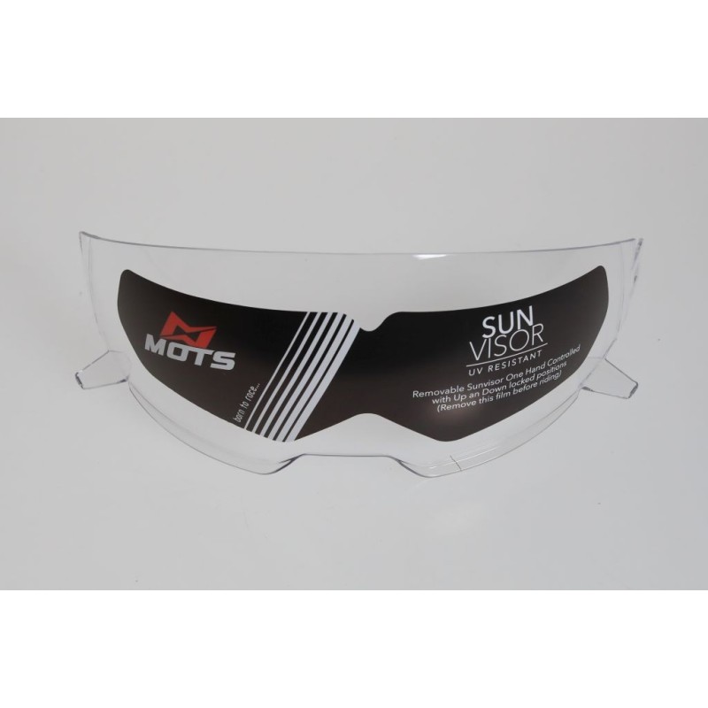 Visiere écran transparent casque MOTS Jump UP01/02