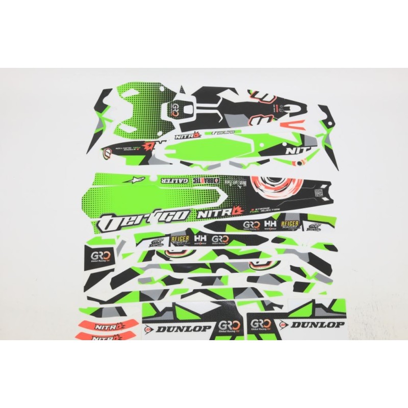Kit autocollant VERTIGO 2022 Nitro complet
