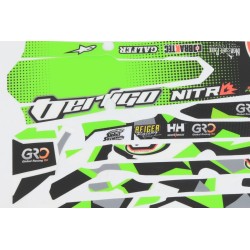 Kit autocollant VERTIGO 2022 Nitro complet