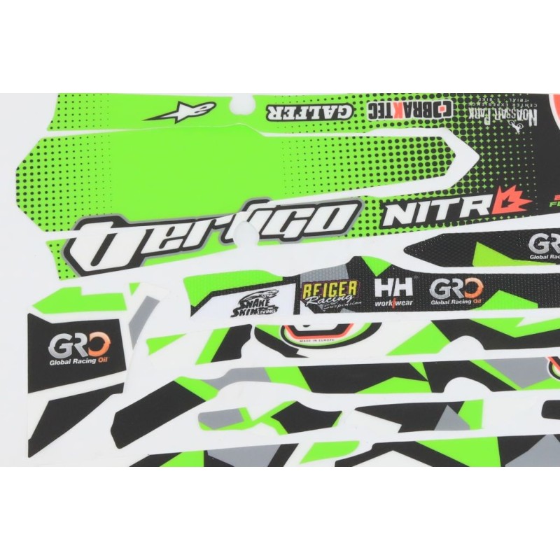 Kit autocollant VERTIGO 2022 Nitro complet