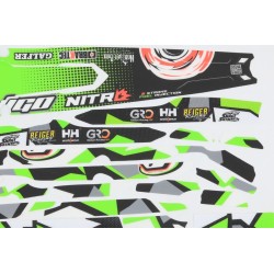 Kit autocollant VERTIGO 2022 Nitro complet