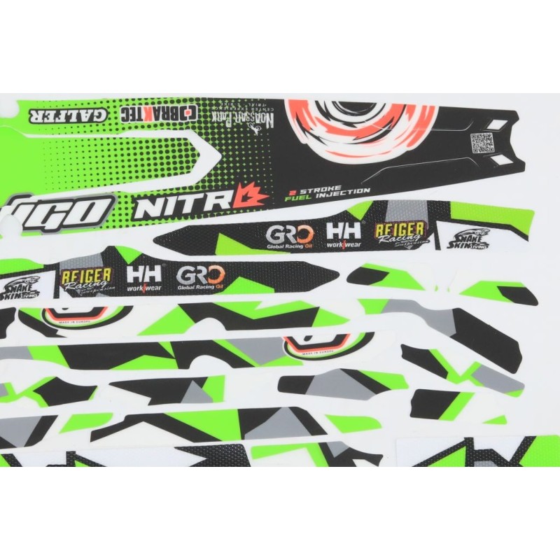 Kit autocollant VERTIGO 2022 Nitro complet
