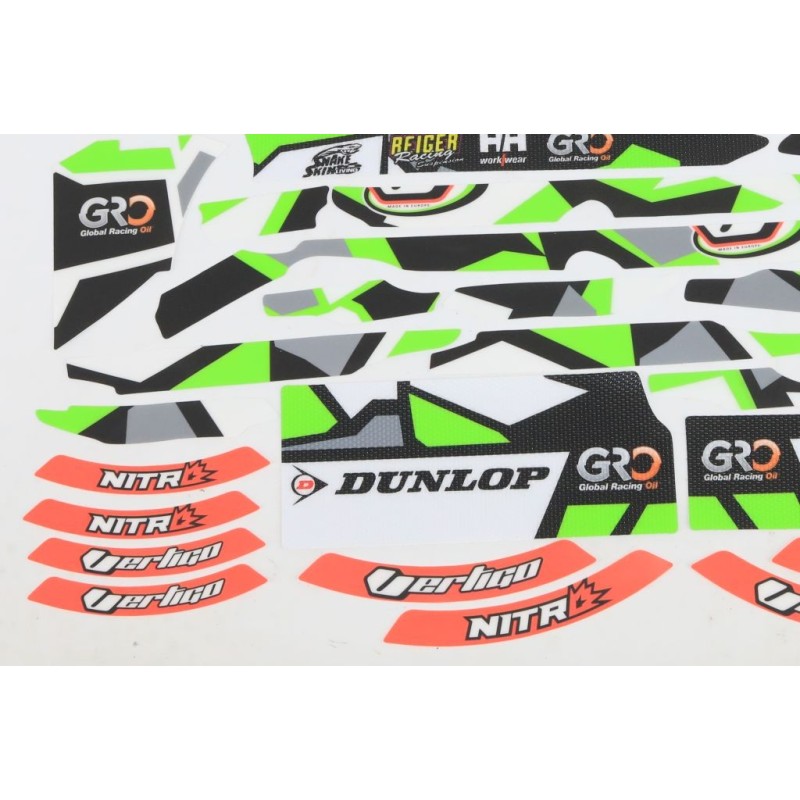 Kit autocollant VERTIGO 2022 Nitro complet