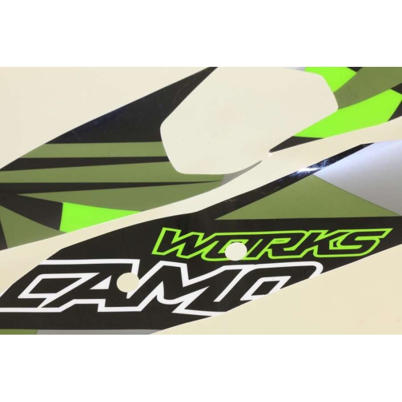 Autocollant garde boue AV VERTIGO 2017 combat camo
