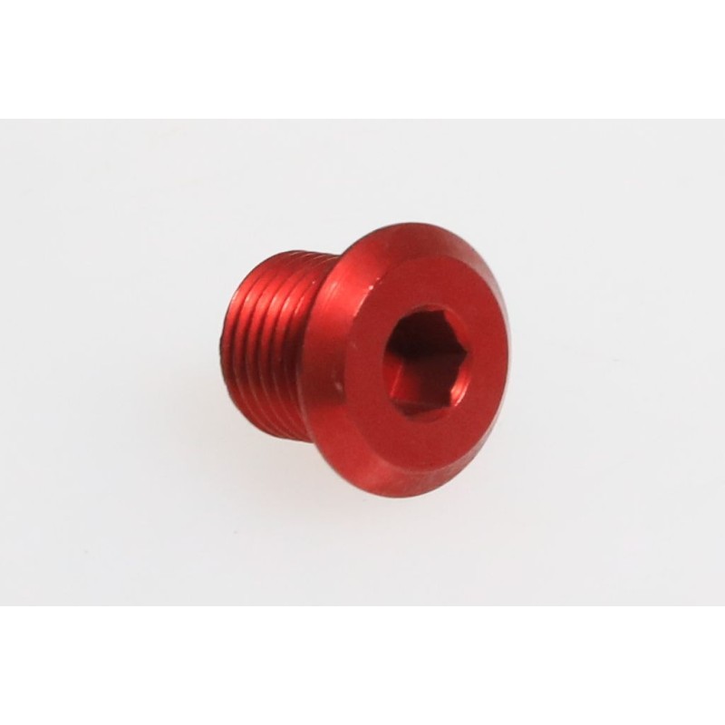 Bouchon remplissage huile VERTIGO alu rouge
