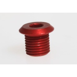 Bouchon remplissage huile VERTIGO alu rouge