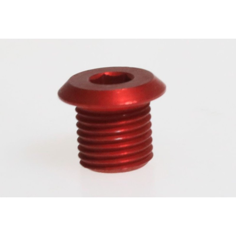 Bouchon remplissage huile VERTIGO alu rouge