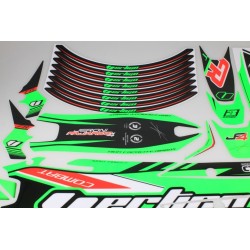 Kit autocollant VERTIGO 2017 fajardo complet
