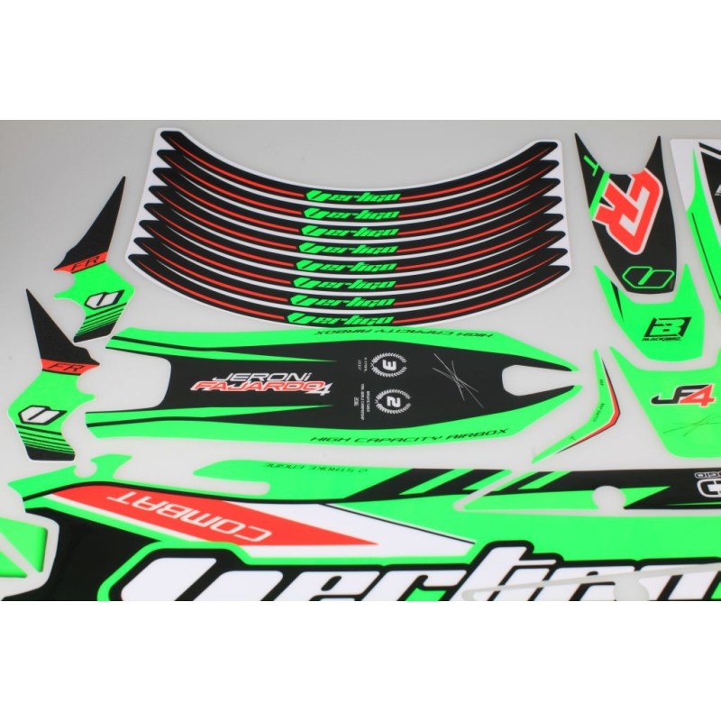 Kit autocollant VERTIGO 2017 fajardo complet