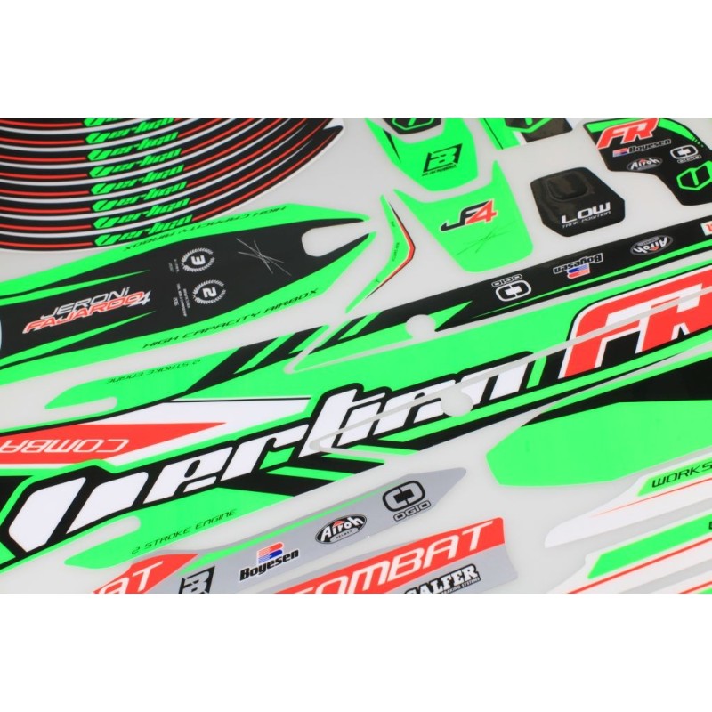 Kit autocollant VERTIGO 2017 fajardo complet