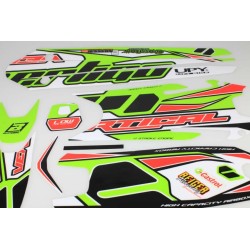 Kit autocollant VERTIGO 2018 vertical partie plastique