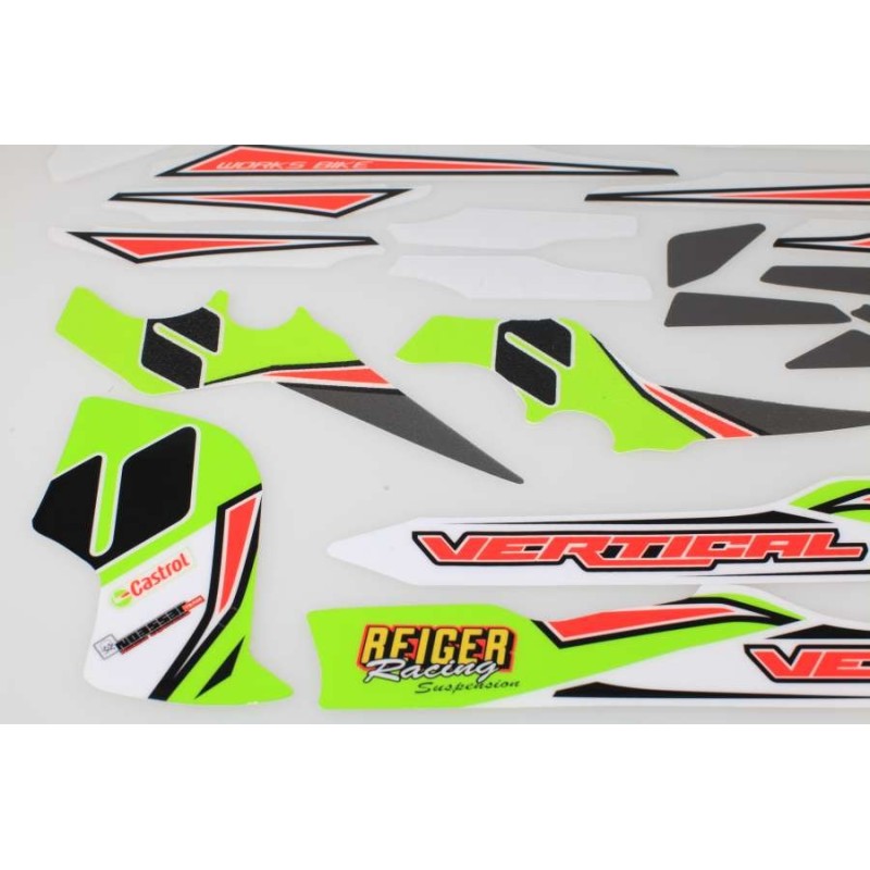 Kit autocollant VERTIGO 2018 vertical partie cycle