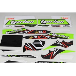 Kit autocollant VERTIGO 2018 Dougie Lampkin partie cycle