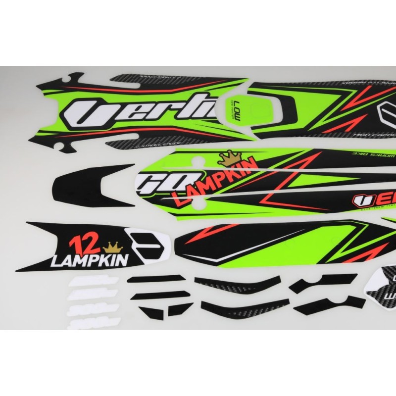 Kit autocollant VERTIGO 2018 Dougie Lampkin partie plastique