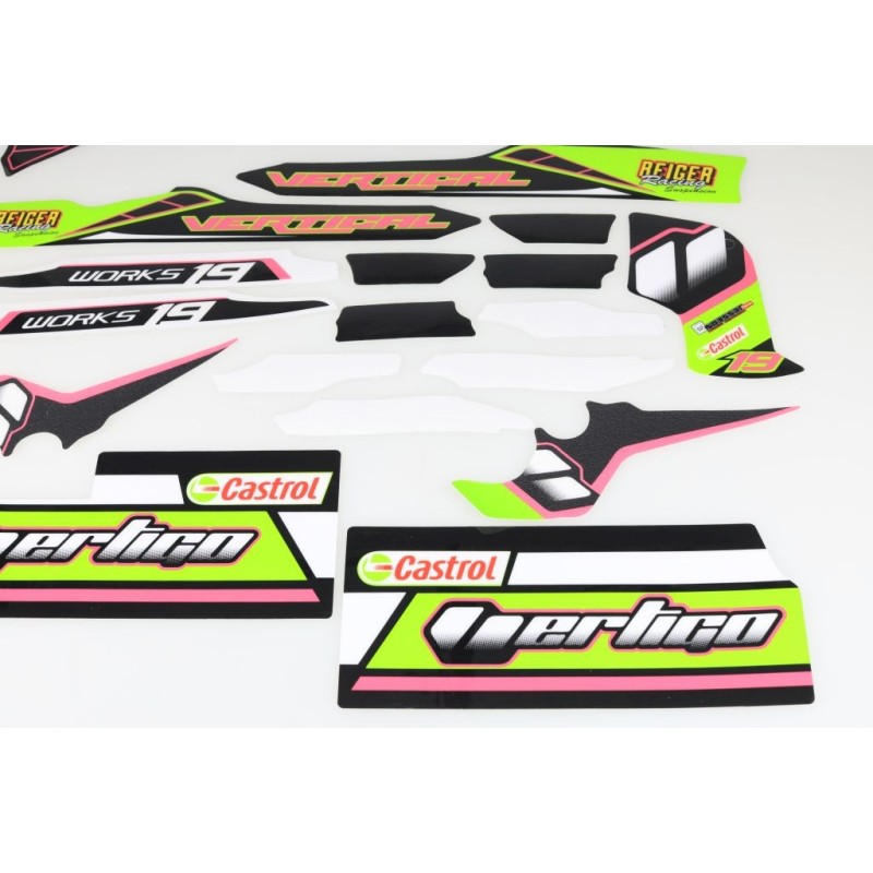 Kit autocollant VERTIGO 2019 Vertical partie cycle