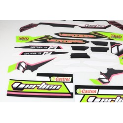 Kit autocollant VERTIGO 2019 Vertical partie cycle