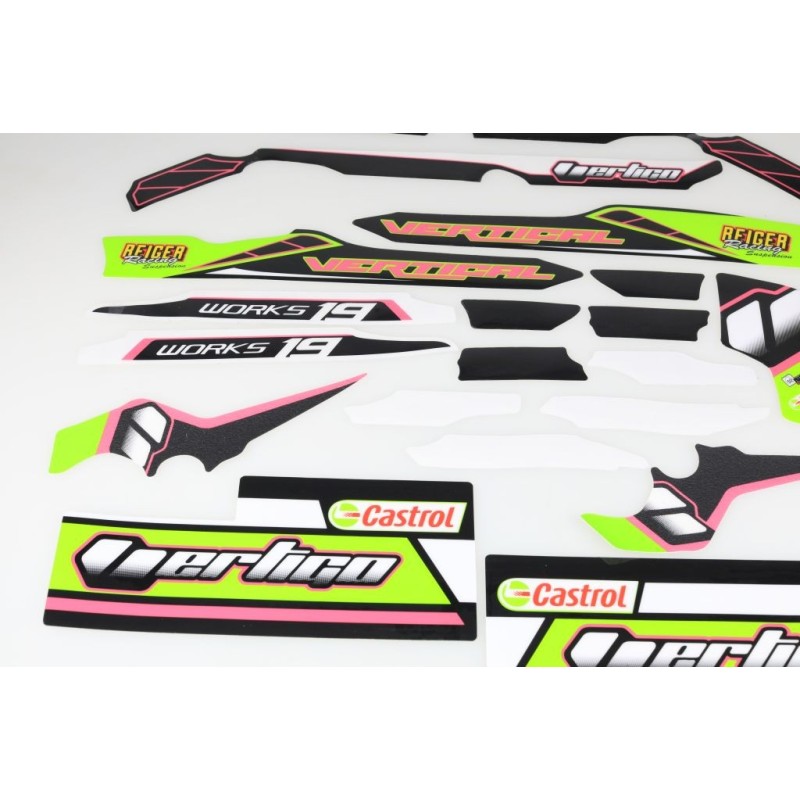 Kit autocollant VERTIGO 2019 Vertical partie cycle